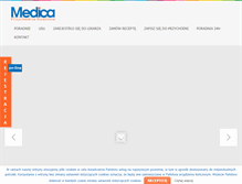 Tablet Screenshot of medica.com.pl