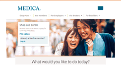 Desktop Screenshot of medica.com