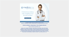 Desktop Screenshot of medica.com.mx