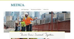 Desktop Screenshot of careers.medica.com